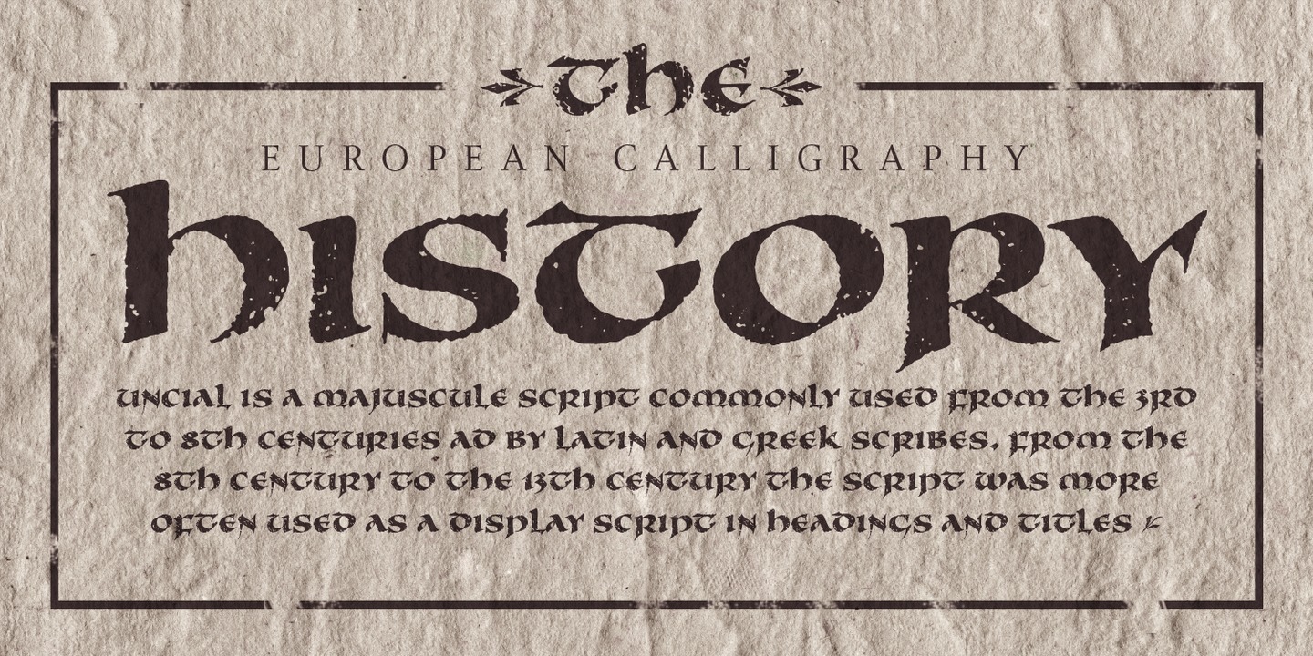 Cal Uncial Rough