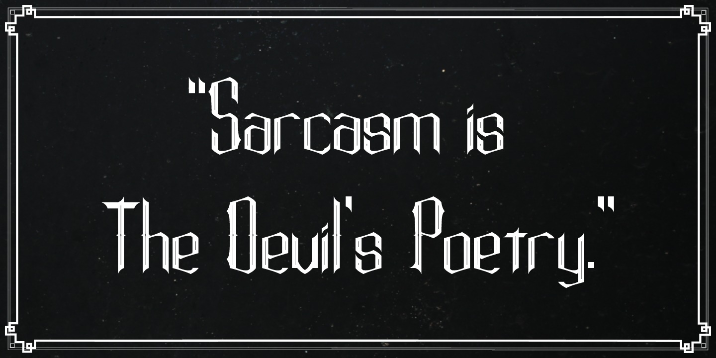 The Devil's Poetry