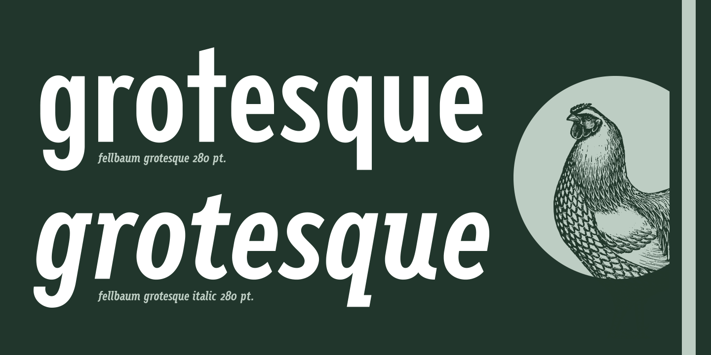 VTC Fellbaum Grotesk