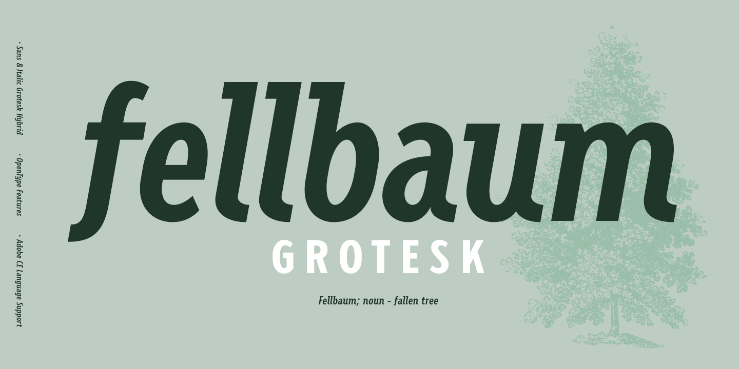 VTC Fellbaum Grotesk