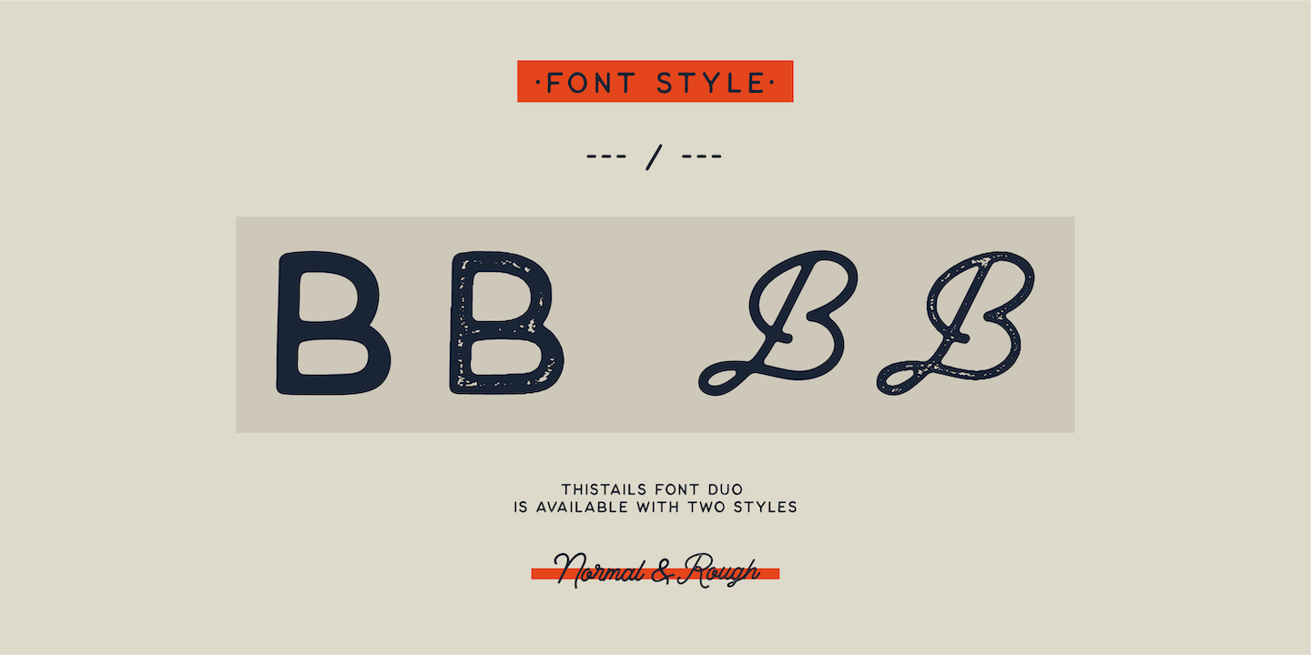 Thistails Font Duo