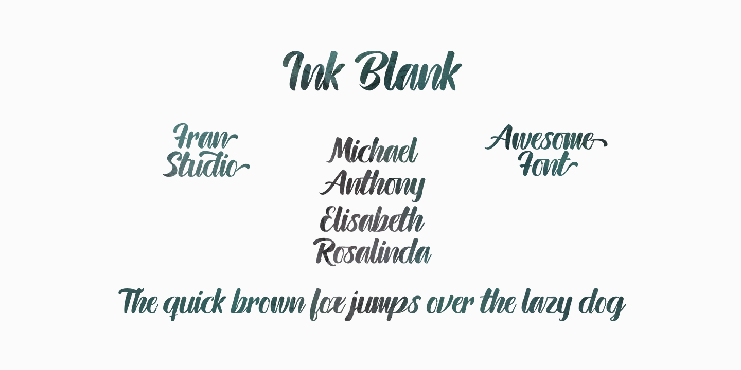 Ink Blank