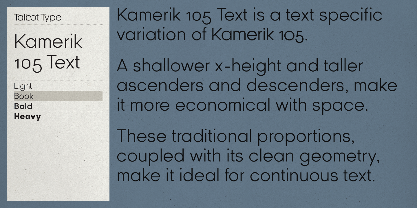 Kamerik 105 Text