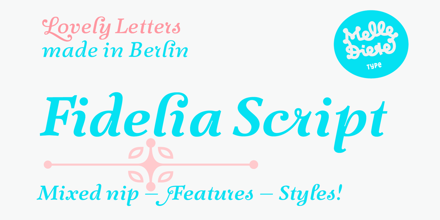Fidelia Script