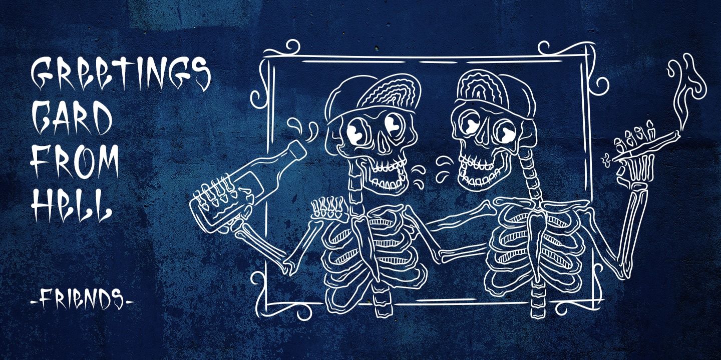 Horror Graffiti Cholo