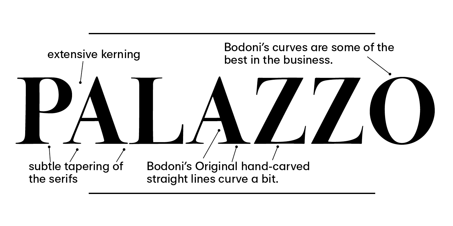 CAL Bodoni Palazzo