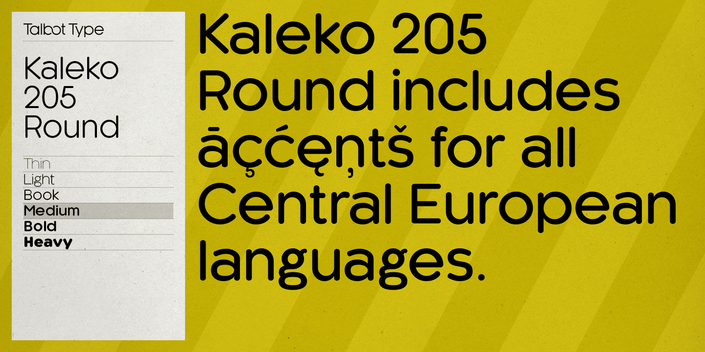 Kaleko 205 Round