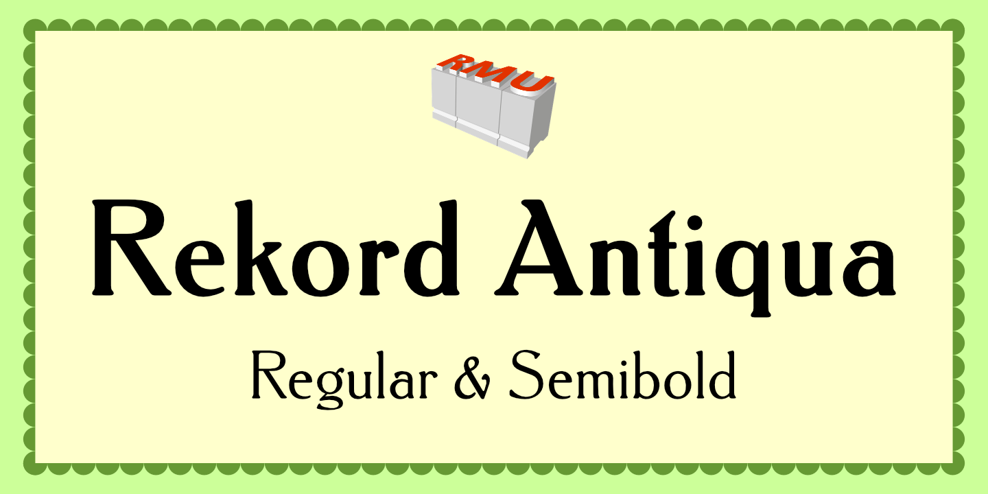 Rekord Antiqua™