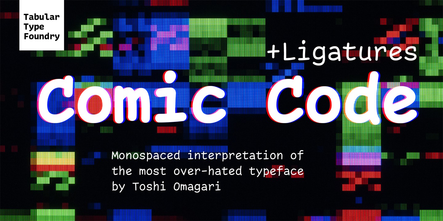 Comic Code Ligatures