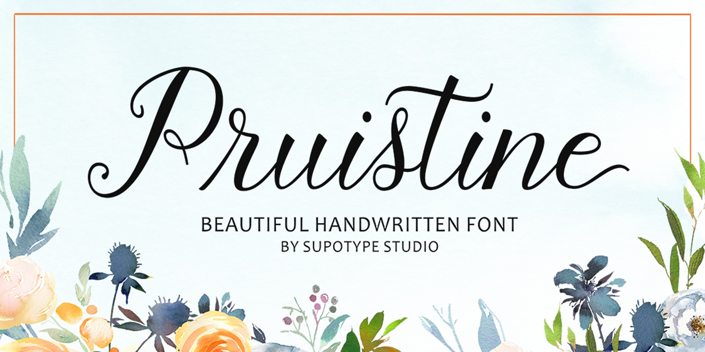Pruistine Script
