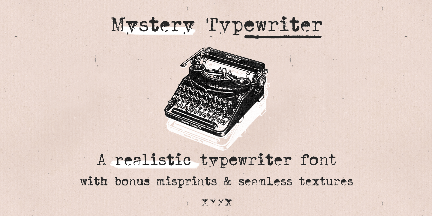 Mystery Typewriter