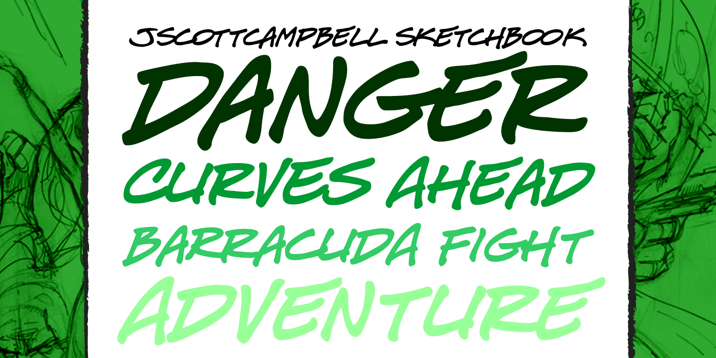 J Scott Campbell Sketchbook