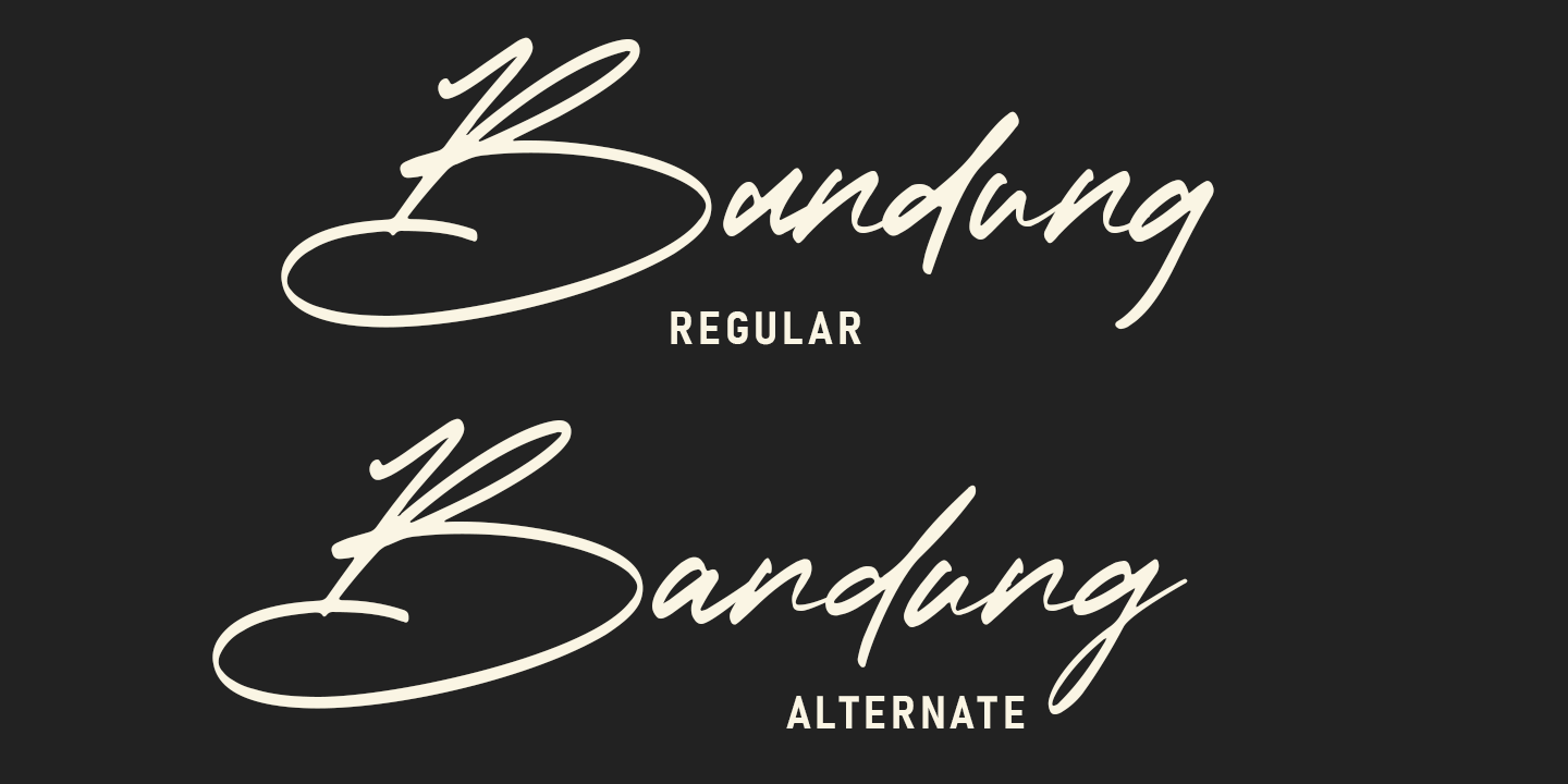 Bandung Signature