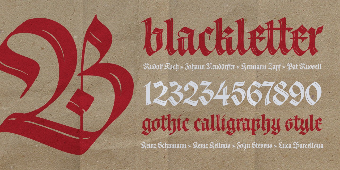 Cal Fraktur Brush