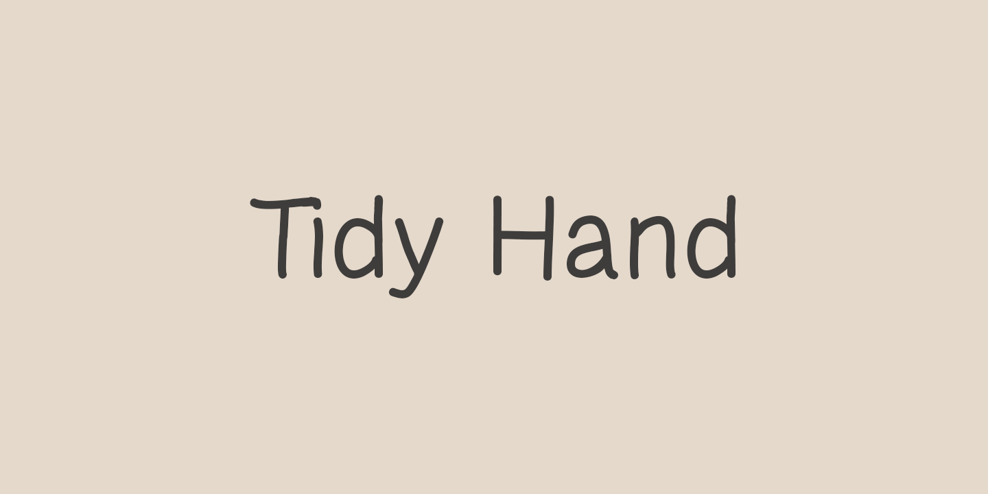 Tidy Hand