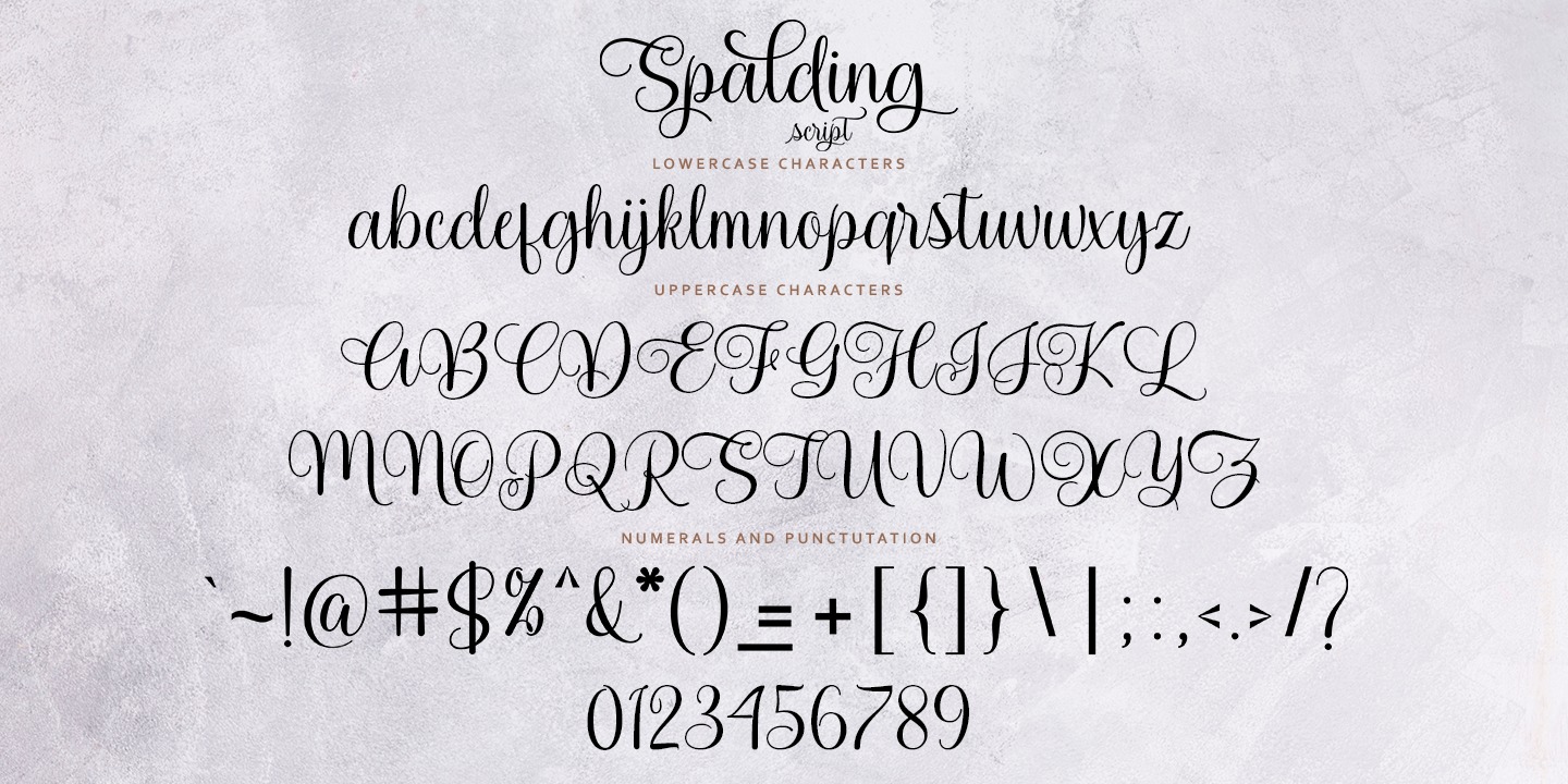 Spalding Script