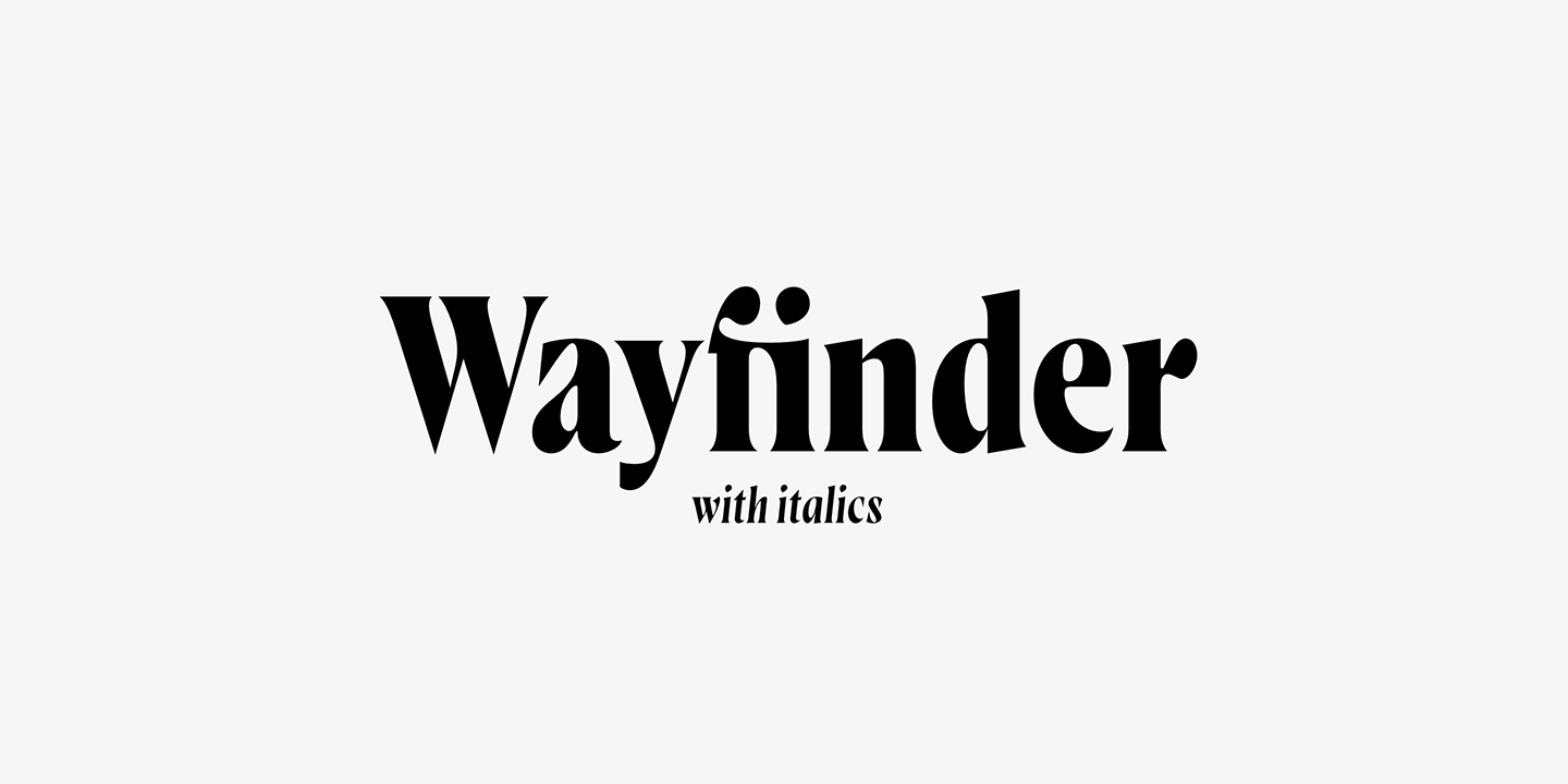 Wayfinder CF
