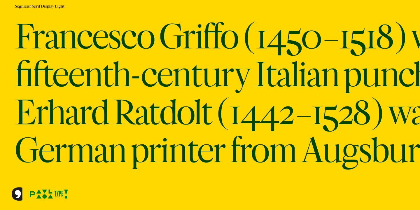 Segnieur Serif Display
