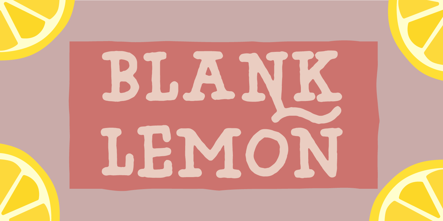 Blank Lemon