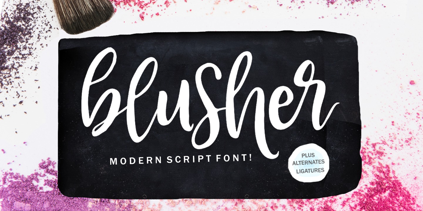 Blusher Script