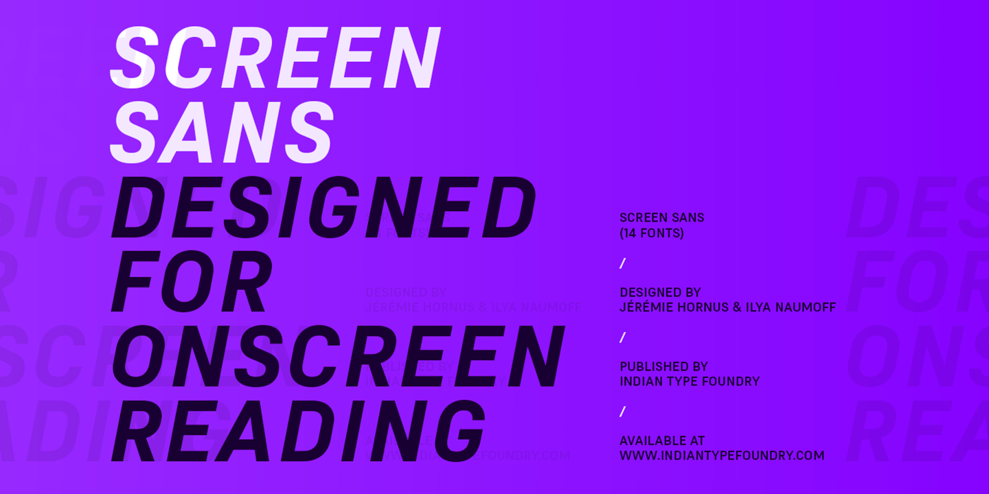 Screen Sans