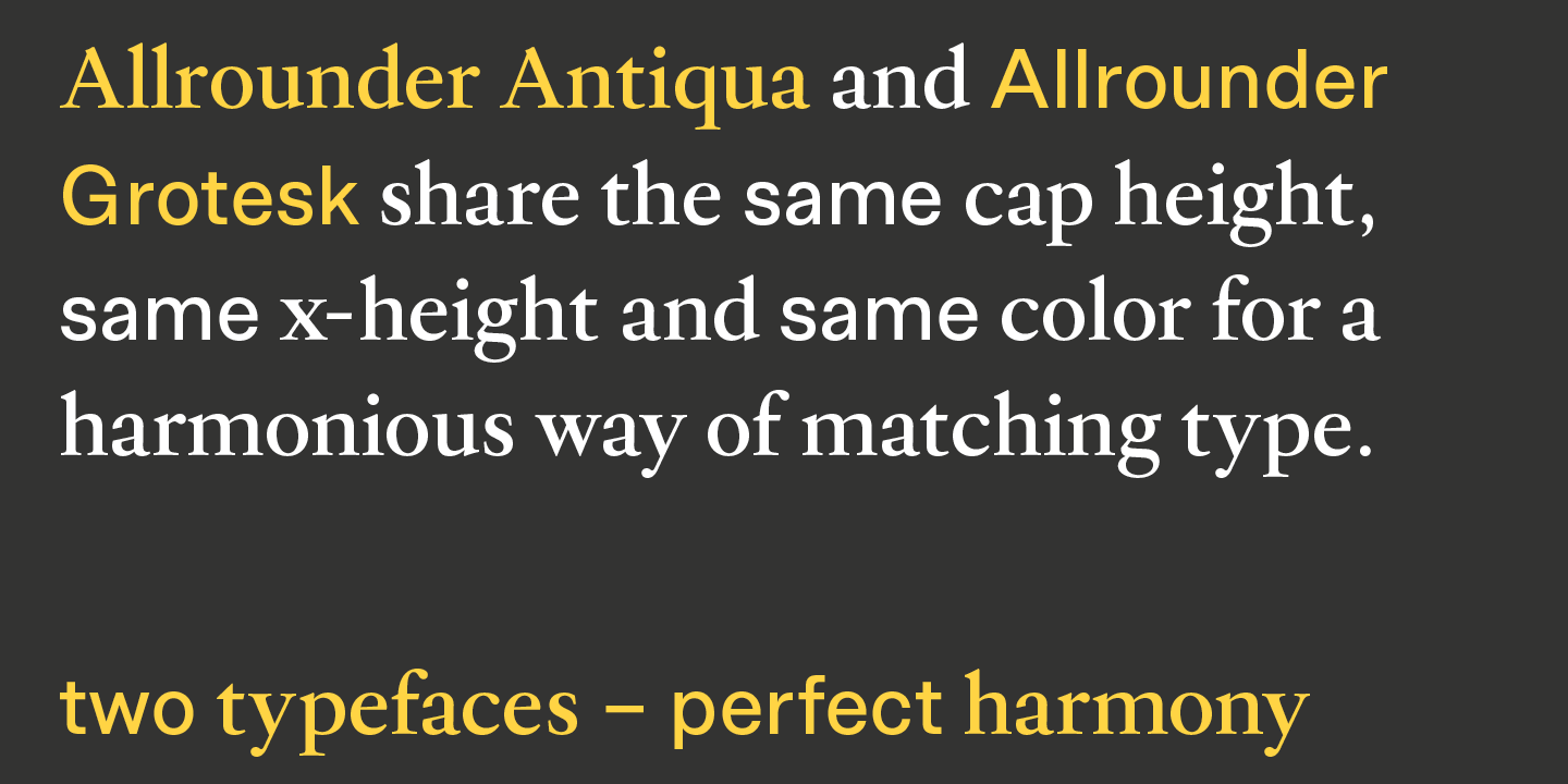 Allrounder Antiqua