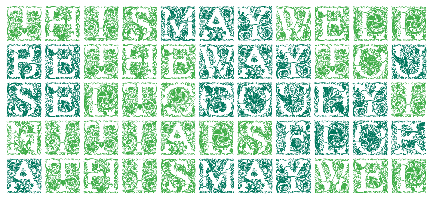 LTC Goudy Initials™