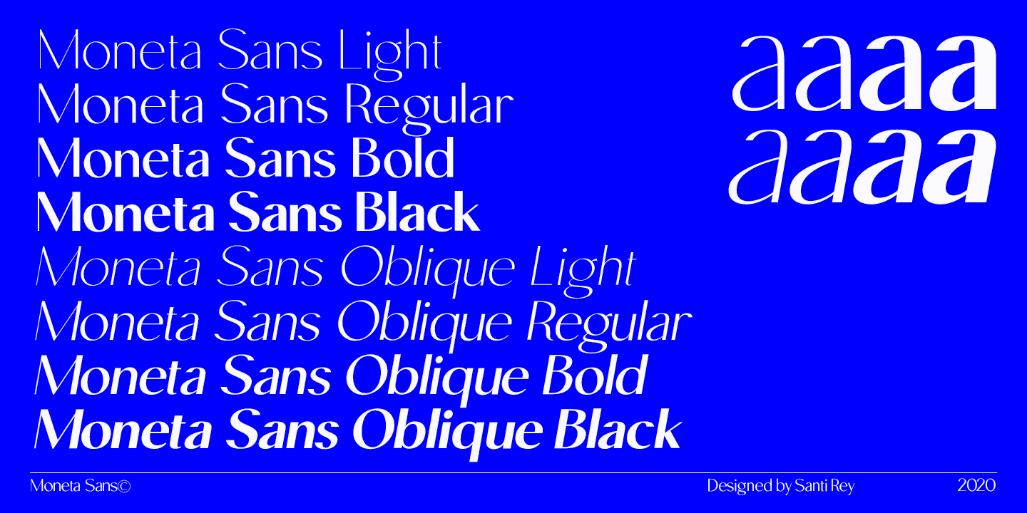 Moneta™ Sans