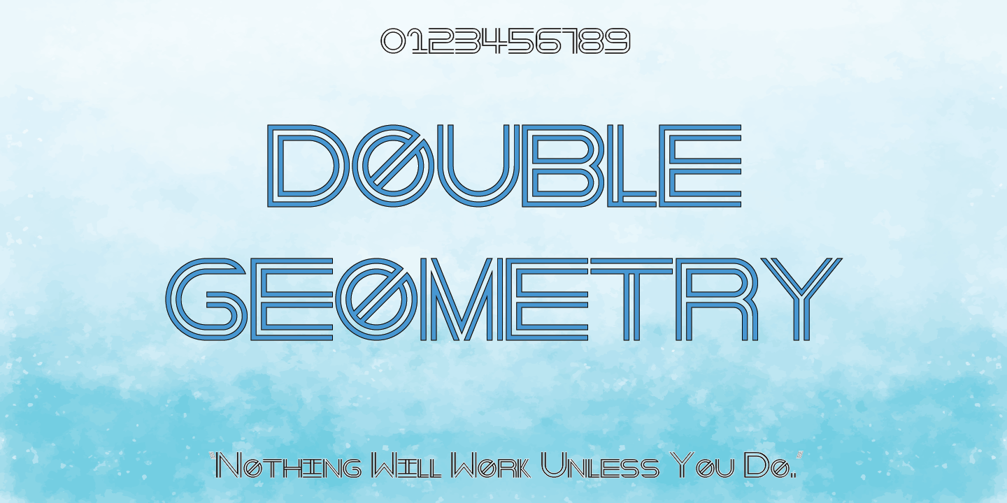 Double Geometry