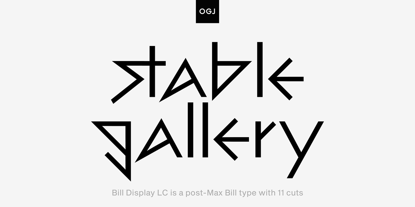 bill display lowercase