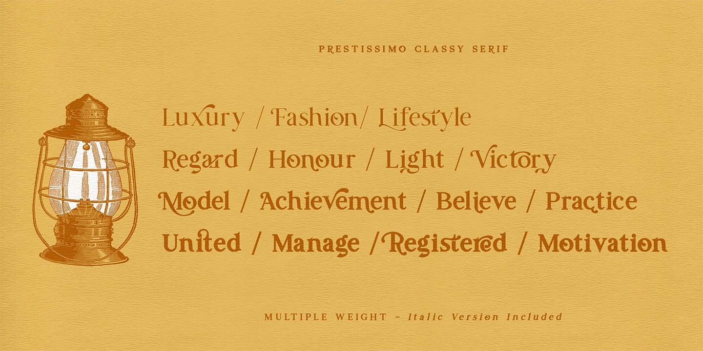 Prestissimo Classy