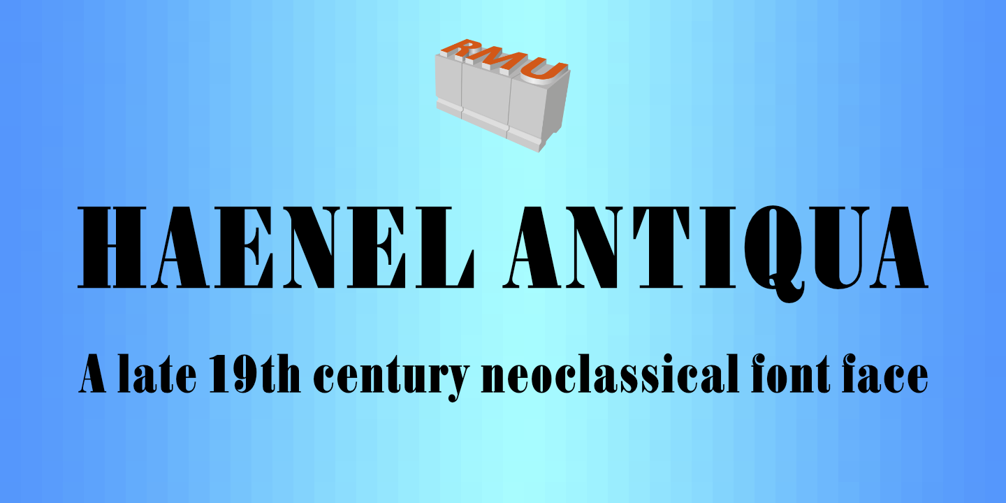 Haenel Antiqua™