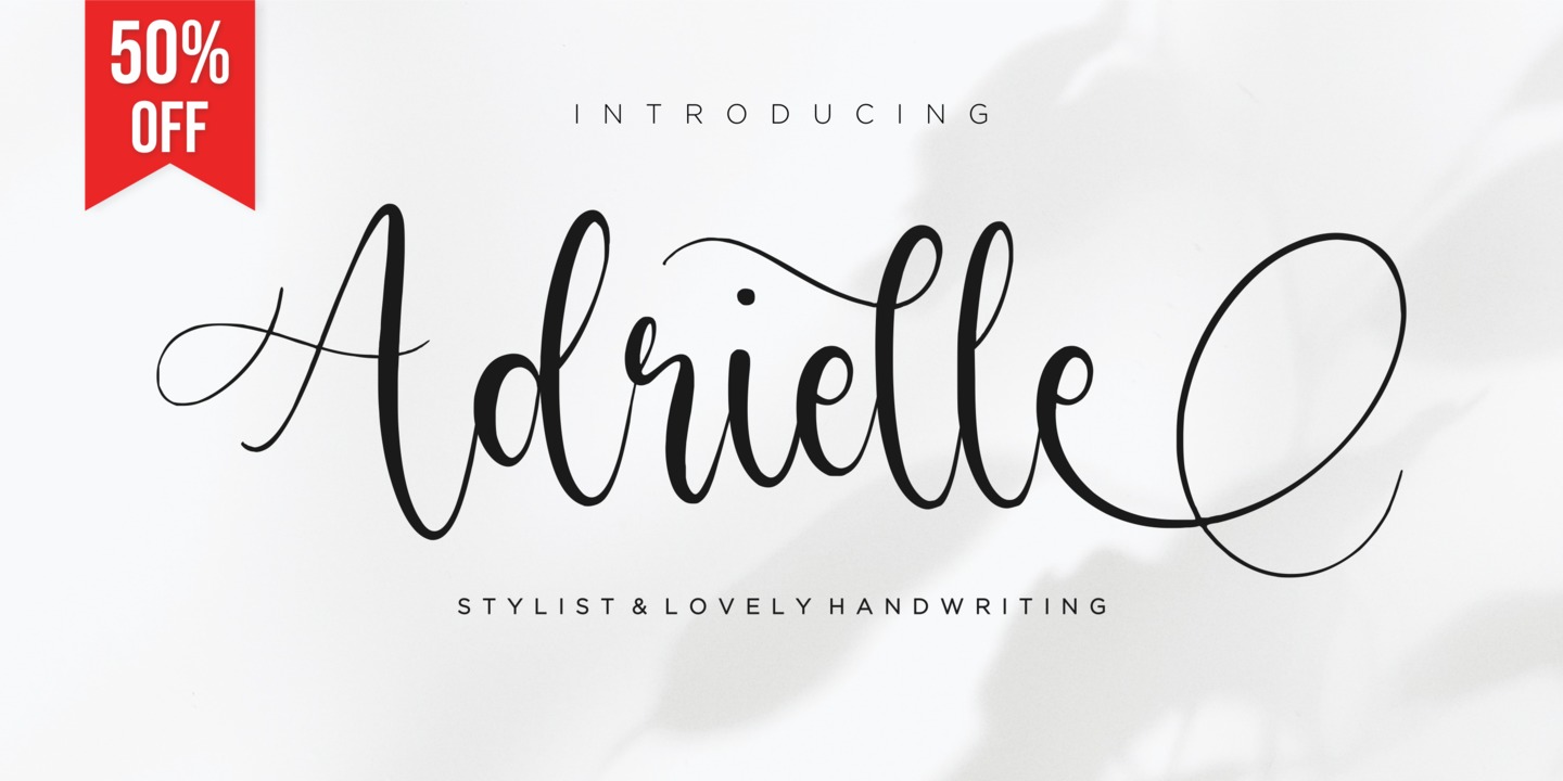 Adrielle Font | Webfont & Desktop | MyFonts