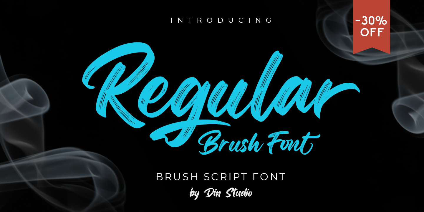 paintbrush font for fcpx
