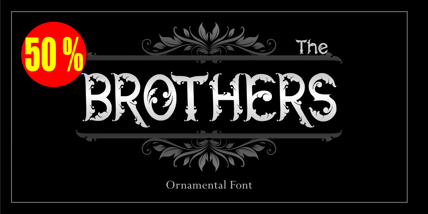 The Brothers Font Webfont & Desktop MyFonts