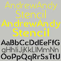 AndrewAndyStencil™