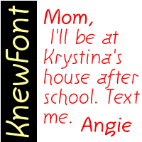 KnewFont™