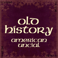 American Uncial Poster