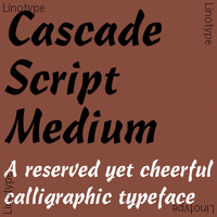 Cascade Script Poster