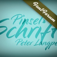 LP Pinselschrift