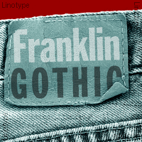 Franklin Gothic Poster