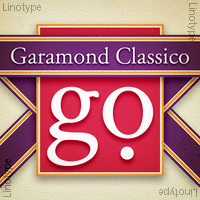 Garamond Classico Poster