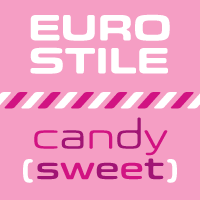 Eurostile Candy Poster