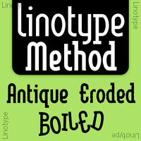 Linotype Method Poster