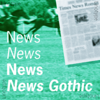 News Gothic Poster