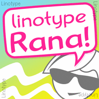 Linotype Rana Poster