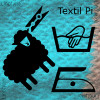 Linotype Textil Pi Poster