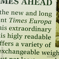 Times Europa Office Poster