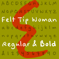 Felt Tip Woman™
