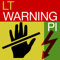 Linotype Warning Pi Poster